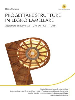 cover image of Progettare strutture in legno lamellare